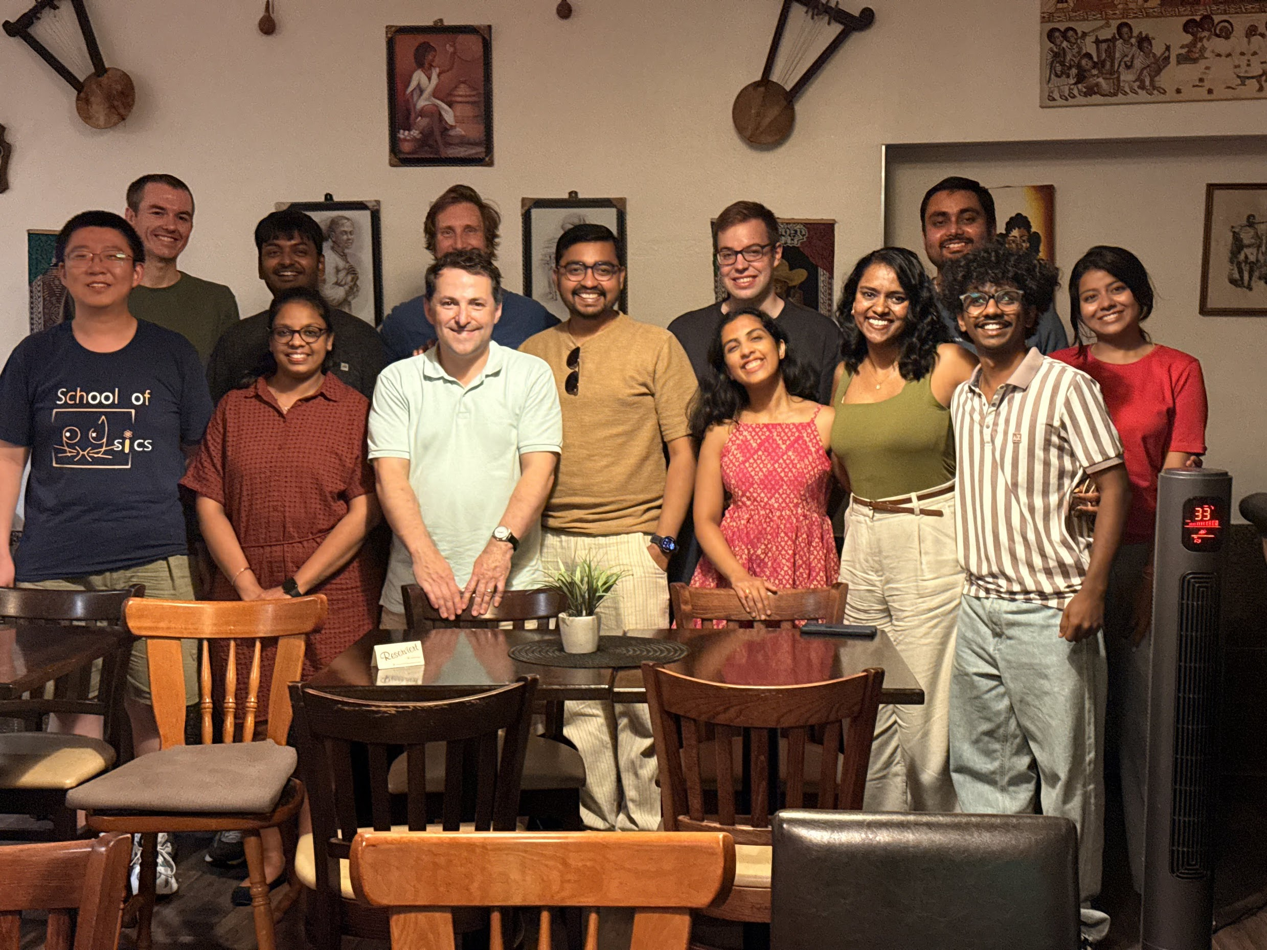 Farewell dinner for Vishnu